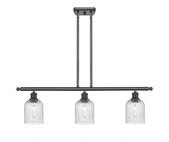 Bridal Veil - 3 Light - 36 inch - Oil Rubbed Bronze - Stem hung - Island Light (3442|516-3I-OB-G559-5SDY)