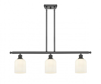 Bridal Veil - 3 Light - 36 inch - Oil Rubbed Bronze - Stem hung - Island Light (3442|516-3I-OB-G559-5GWH)