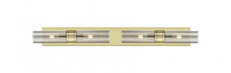 Boreas - 4 Light - 39 inch - Antique Brass - ADA Compliant Bath Vanity Light (3442|617S-4W-AB-G617-8SM)