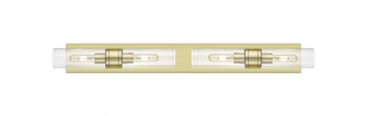 Boreas - 4 Light - 39 inch - Antique Brass - ADA Compliant Bath Vanity Light (3442|617S-4W-AB-G617-8SDY)