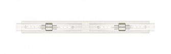 Boreas - 4 Light - 51 inch - Satin Nickel - Bath Vanity Light (3442|617L-4W-SN-G617-11CL)
