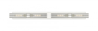 Boreas - 4 Light - 51 inch - Polished Nickel - Bath Vanity Light (3442|617L-4W-PN-G617-11SM)