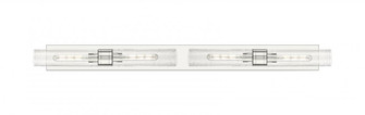 Boreas - 4 Light - 51 inch - Polished Nickel - Bath Vanity Light (3442|617L-4W-PN-G617-11SDY)