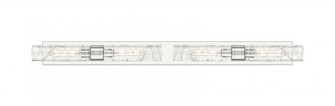 Boreas - 4 Light - 51 inch - Polished Nickel - Bath Vanity Light (3442|617L-4W-PN-G617-11DE)