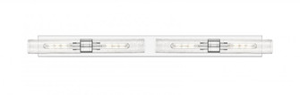Boreas - 4 Light - 51 inch - Polished Chrome - Bath Vanity Light (3442|617L-4W-PC-G617-11SDY)