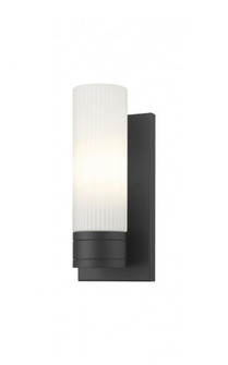 Boreas - 1 Light - 5 inch - Matte Black - Sconce (3442|617-1W-BK-G617-8SWH)