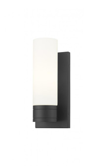 Boreas - 1 Light - 5 inch - Matte Black - ADA Compliant Sconce (3442|617-1W-BK-G617-8WH)