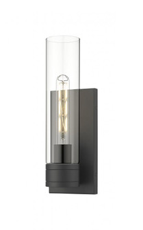 Boreas - 1 Light - 5 inch - Matte Black - Sconce (3442|617-1W-BK-G617-11CL)