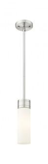 Boreas - 1 Light - 3 inch - Satin Nickel - Stem Hung - Mini Pendant (3442|617-1S-SN-G617-8WH)