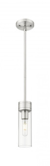 Boreas - 1 Light - 3 inch - Satin Nickel - Stem Hung - Mini Pendant (3442|617-1S-SN-G617-8CL)