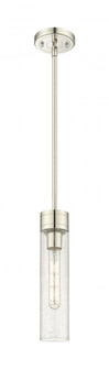Boreas - 1 Light - 3 inch - Polished Nickel - Stem Hung - Mini Pendant (3442|617-1S-PN-G617-11SDY)