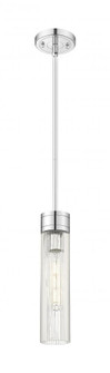 Boreas - 1 Light - 3 inch - Polished Chrome - Stem Hung - Mini Pendant (3442|617-1S-PC-G617-11SCL)