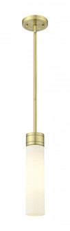 Boreas - 1 Light - 3 inch - Antique Brass - Stem Hung - Mini Pendant (3442|617-1S-AB-G617-11WH)