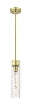 Boreas - 1 Light - 3 inch - Antique Brass - Stem Hung - Mini Pendant (3442|617-1S-AB-G617-11SDY)