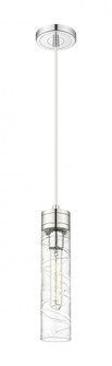 Boreas - 1 Light - 3 inch - Polished Chrome - Cord Hung - Mini Pendant (3442|617-1P-PC-G617-11DE)