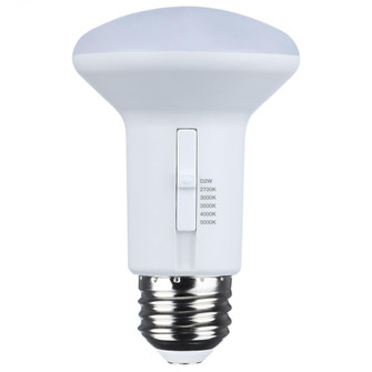 5.8 Watt R20 LED; 27K/30K/35K/40K/50K CCT Selectable; Dim to Warm; White Finish; 120 Volt (27|S11782)