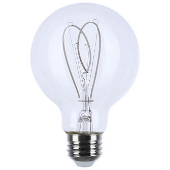 6 Watt LED; Reminiscent; Flex Gray Filament; G25 Loop; Medium Base; 2700K CCT; Clear; 120 Volt (27|S11528)