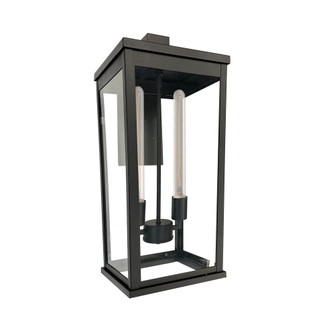 Elmgrove - 2-Light Outdoor Wall Light - 10'' - Black (12|AC8882BK)