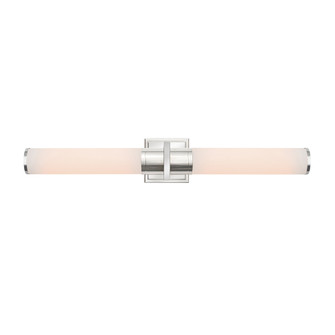Positano - 2-Light Bathroom Vanity Light - White Glass/Polished Nickel (12|AC11773WN)