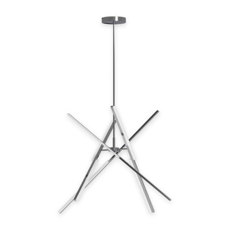 Stix - LED Chandelier - Chrome (12|AC7709CH)