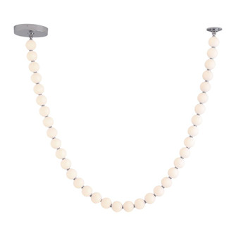 Akoya 10.5-ft Chrome Dimmable LED Pendant (7713|PD321736CH-UNV-010)