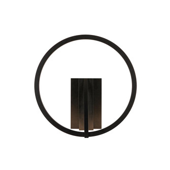 Roda 13-in Black Dimmable LED Wall Sconce (461|WS27713-BK-3WCCT-UNV)