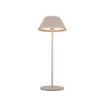 Zola 6-in Moonstone Gray Damp-Rated Dimmable LED Table Lamp (461|TL67914-MN)