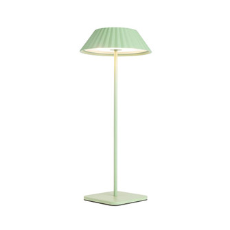 Pela 6-in Sage Green Damp-Rated Dimmable LED Table Lamp (461|TL66714-GN)