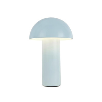 Setas 6-in Sky Blue Damp-Rated Dimmable LED Table Lamp (461|TL65210-SY)