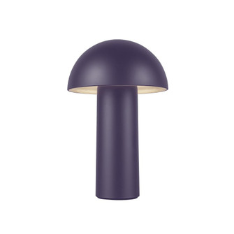Setas 6-in Navy Blue Damp-Rated Dimmable LED Table Lamp (461|TL65210-NV)
