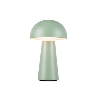 Asher 5-in Sage Green Damp-Rated Dimmable LED Table Lamp (461|TL64108-GN)