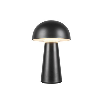 Asher 5-in Black LED Table Lamp (461|TL64108-BK)