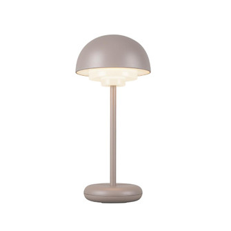 Hinata 5-in Moonstone Gray Damp-Rated Dimmable LED Table Lamp (461|TL63812-MN)