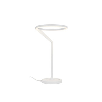 Roda 8-in White Dimmable LED Table Lamp (461|TL27715-WH)