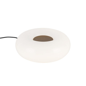 Nimbus 8-in Vintage Brass/Opal Glass Dimmable LED Table Lamp (461|TL12409-VB/OP)