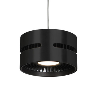 Oxford 5-in Black LED Pendant (461|PD6705-BK-UNV)