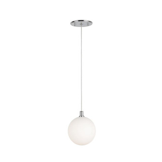 Bolla 5-in Opal Glass Dimmable LED Pendant (461|PD3106-OP)