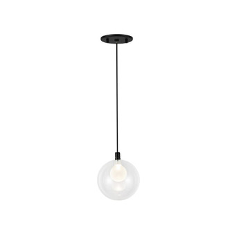 Bolla 5-in Black LED Pendant (461|PD3106-BK)