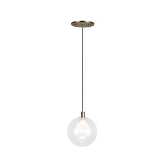 Bolla 5-in Brushed Gold Dimmable LED Pendant (461|PD3106-BG)