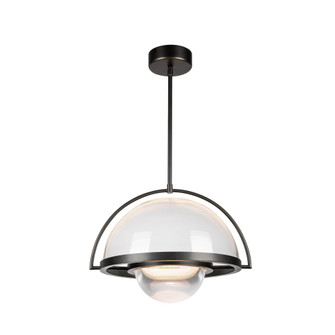 Bowery 14-in Urban Bronze LED Pendant (461|PD20716-UB-UNV)