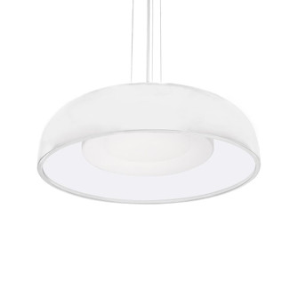 Beacon 20-in White LED Pendant (461|PD13120-WH-5CCT)