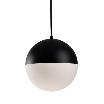Monae 10-in Black Dimmable LED Pendant (461|PD11710-BK-5CCT)