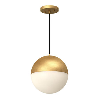 Monae 10-in Brushed Gold LED Pendant (461|PD11710-BG-5CCT)