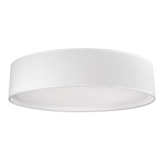 Dalton 20-in White LED Flush Mount (461|FM7920-WH-5CCT)