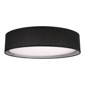 Dalton 20-in Black Dimmable LED Flush Mount (461|FM7920-BK-5CCT)