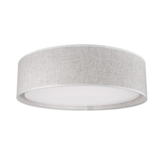 Dalton 16-in Beige Dimmable LED Flush Mount (461|FM7916-BE-5CCT)