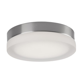 Bedford 11-in Brushed Nickel LED Flush Mount (461|FM3511-BN-5CCT)
