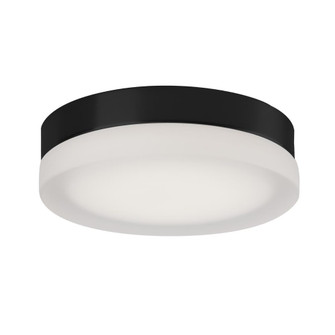 Bedford 11-in Black Dimmable LED Flush Mount (461|FM3511-BK-5CCT)