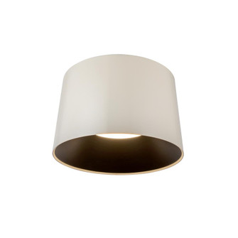 Etta 13-in Pearl White Dimmable LED Flush Mount (461|FM16512-PW-3WCCT-UNV)