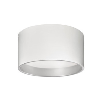 Mousinni 14-in White Dimmable LED Flush Mount (461|FM11414-WH-5CCT)